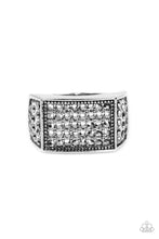Load image into Gallery viewer, Paparazzi Accessories: Metro Merger - Silver Rhinestone Ring