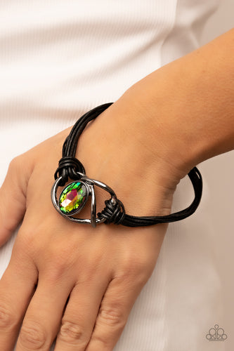 Paparazzi Accessories: Keep Your Distance - Multi Oil Spill Bracelet