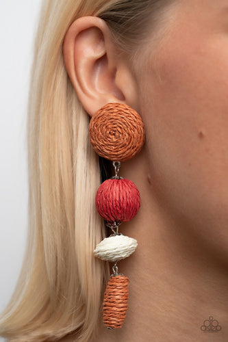 Paparazzi Accessories: Twine Tango - Multi Earrings