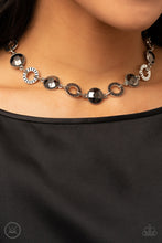 Load image into Gallery viewer, Paparazzi Accessories: Rhinestone Rollout - Silver Choker