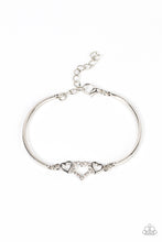 Load image into Gallery viewer, Paparazzi Accessories: Cupids Confessions - White Bracelet