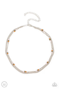 Paparazzi Accessories: Bountifully Beaded - Multi Choker Necklace