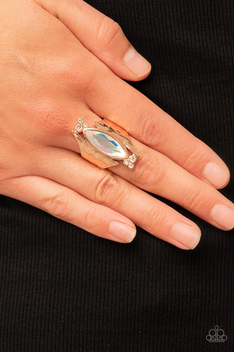 Paparazzi Accessories: Planetary Paradise - Rose Gold Iridescent Ring