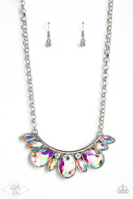 Load image into Gallery viewer, Paparazzi Accessories: Never SLAY Never - Multi Iridescent Necklace - Life Of The Party
