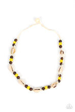 Load image into Gallery viewer, Paparazzi Accessories: Bermuda Beachcomber - Yellow Necklace