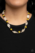 Load image into Gallery viewer, Paparazzi Accessories: Bermuda Beachcomber - Yellow Necklace