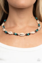 Load image into Gallery viewer, Paparazzi Accessories: Bermuda Beachcomber - Blue Necklace