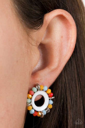 Paparazzi Accessories: Nautical Notion - Multi Beaded Earrings