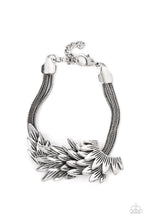 Load image into Gallery viewer, Paparazzi Accessories: BOA and Arrow - Silver Bracelet