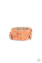 Load image into Gallery viewer, Paparazzi Accessories: What Do You Pro-POSIES - Orange Leather Bracelet