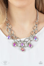 Load image into Gallery viewer, Paparazzi Accessories: Show-Stopping Shimmer - Multi Iridescent Necklace - Life of the Party