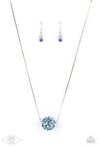 Paparazzi Accessories: Come Out of Your BOMBSHELL - Multi Iridescent Necklace - Life of the Party