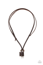 Load image into Gallery viewer, Paparazzi Accessories: On the Lookout - Brown Urban Necklace