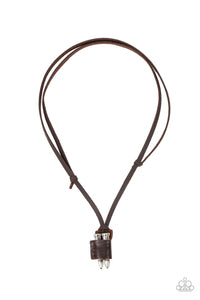 Paparazzi Accessories: On the Lookout - Brown Urban Necklace