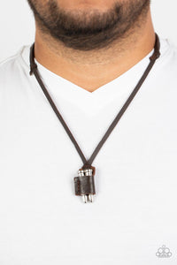 Paparazzi Accessories: On the Lookout - Brown Urban Necklace