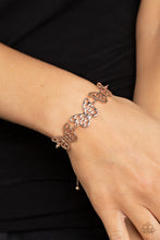 Load image into Gallery viewer, Paparazzi Accessories: Put a WING on It - Rose Gold Butterfly Bracelet
