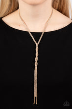 Load image into Gallery viewer, Paparazzi Accessories: Impressively Icy - Gold Necklace