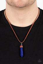 Load image into Gallery viewer, Paparazzi Accessories: Holistic Harmony - Blue Urban Necklace