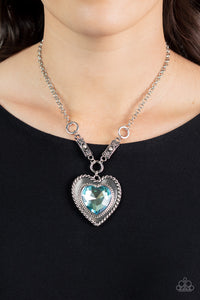 Paparazzi Accessories: Heart Full of Fabulous - Blue Necklace