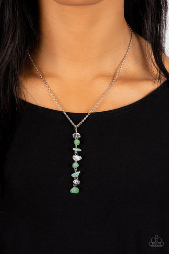 Paparazzi Accessories: Tranquil Tidings - Green Necklace