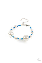 Load image into Gallery viewer, Paparazzi Accessories: Modern Marina Necklace &amp; Contemporary Coastline Bracelet - Blue Seed Bead  SET