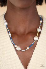 Load image into Gallery viewer, Paparazzi Accessories: Modern Marina Necklace &amp; Contemporary Coastline Bracelet - Blue Seed Bead  SET