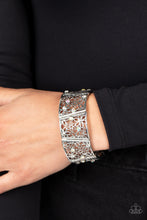 Load image into Gallery viewer, Paparazzi Accessories: Spring Greetings - White Iridescent Bracelet
