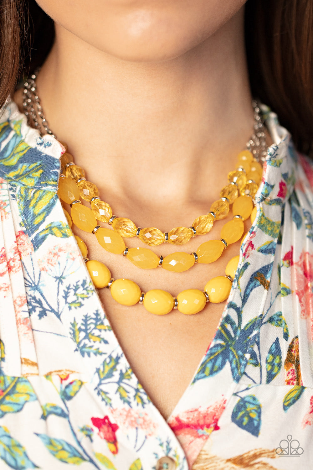 Paparazzi Accessories: Tropical Hideaway Necklace High Tide - Main Image