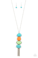 Load image into Gallery viewer, Paparazzi Accessories: Hidden Lagoon Necklace AND Stone Pools Bracelet - Multi SET
