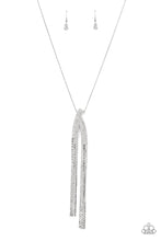 Load image into Gallery viewer, Paparazzi Accessories: Out of the SWAY - White Rhinestone Necklace - Life of the Party