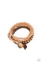 Load image into Gallery viewer, Paparazzi Accessories: Epic Escapade - Brown Wooden Bracelet