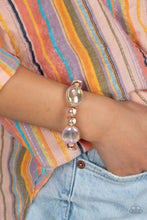 Load image into Gallery viewer, Paparazzi Accessories: Prismatic Magic Necklace &amp; Iridescent Illusions Bracelet - Copper SET