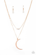 Load image into Gallery viewer, Paparazzi Accessories: Modern Moonbeam - Rose Gold Necklace