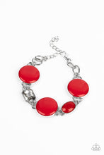 Load image into Gallery viewer, Paparazzi Accessories: Dreaming in MULTICOLOR Necklace AND Dreamscape Dazzle Bracelet - Red SET