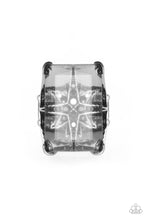 Load image into Gallery viewer, Paparazzi Accessories: Starry Serenity - Silver Glassy Pane Ring