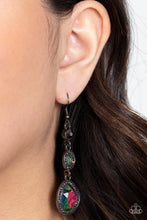 Load image into Gallery viewer, Paparazzi Accessories: Dripping Self-Confidence - Multi Oil-Spill Earrings