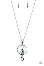 Load image into Gallery viewer, Paparazzi Accessories: Swinging Shimmer - Multi Oil Spill Lanyard