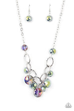 Load image into Gallery viewer, Paparazzi Accessories: Rhinestone River - Multi Oil Spill Necklace