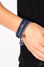 Load image into Gallery viewer, Paparazzi Accessories: Epic Escapade - Blue Bracelet