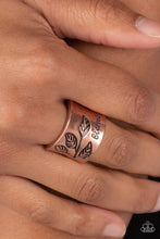 Load image into Gallery viewer, Paparazzi Accessories: Blessed with Bling - Copper Inspirational Ring