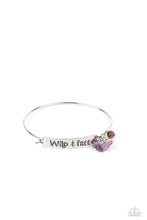 Load image into Gallery viewer, Paparazzi Accessories: Fearless Fashionista - Purple Inspirational Bracelet