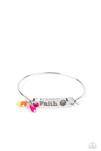 Load image into Gallery viewer, Paparazzi Accessories: Flirting with Faith - Pink Inspirational Bracelet