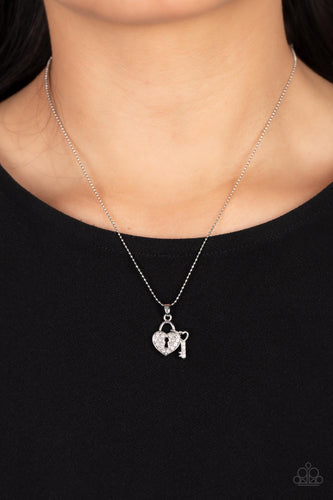 Paparazzi Accessories: You Hold My Heart - White Necklace