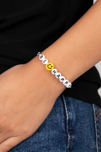 Paparazzi Accessories: I Love Your Smile - Silver Heart Bracelet