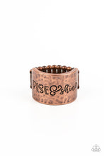 Load image into Gallery viewer, Paparazzi Accessories: Sunrise Street - Copper Inspirational Ring