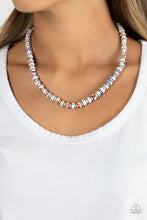 Load image into Gallery viewer, Paparazzi Accessories: Gobstopper Glamour - White Necklace
