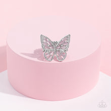 Load image into Gallery viewer, Paparazzi Accessories: Flying Fashionista - Pink Butterfly Ring