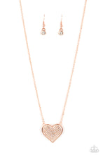 Load image into Gallery viewer, Paparazzi Accessories: Spellbinding Sweetheart - Copper Necklace