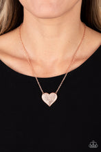 Load image into Gallery viewer, Paparazzi Accessories: Spellbinding Sweetheart - Copper Necklace