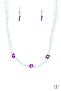 Paparazzi Accessories: Bewitching Beading - Purple Seed Bead Necklace